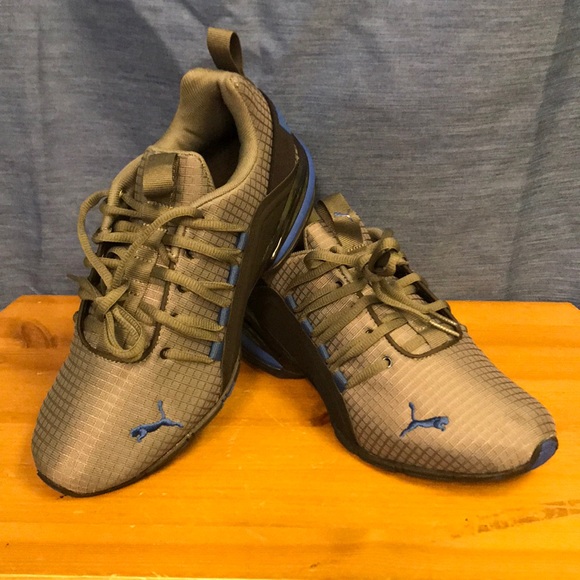 puma axelion black yellow